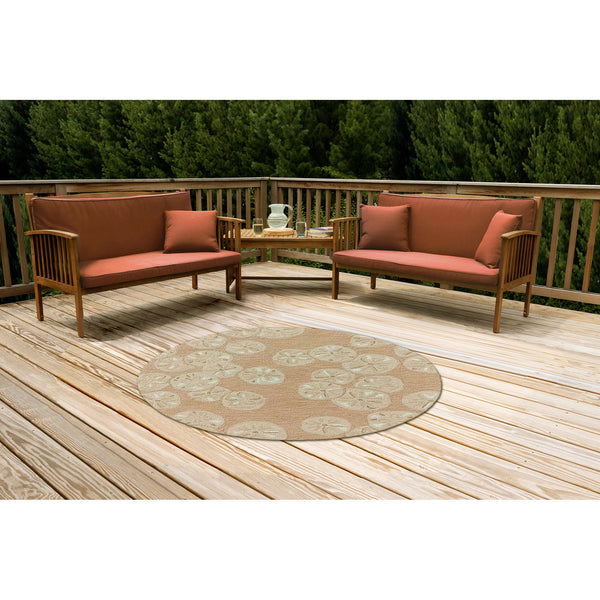 Trans Ocean Liora Handmade Coastal Area Rug - Durable Synthetic Blend With Beach-inspired Design For Any Space Natural Polyester,Acrylic Capd3175612