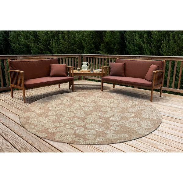 Trans Ocean Liora Handmade Coastal Area Rug - Durable Synthetic Blend With Beach-inspired Design For Any Space Natural Polyester,Acrylic Capd8175612