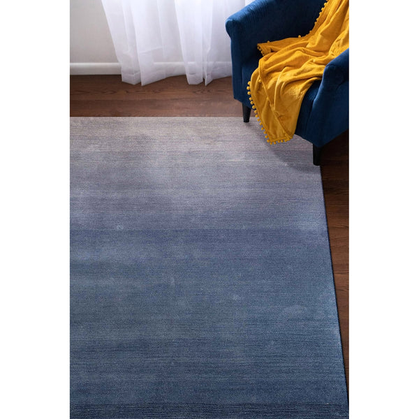 Trans Ocean Liora Manne Arca Ombre Indoor Wool Area Rug - Stylish Contemporary Accent For Elegant Spaces Navy Wool Aca46920633
