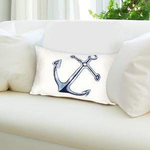 Trans Ocean Liora Manne Visions Ii Nautical Indoor/Outdoor Pillow - Handcrafted Artistry For Stylish Spaces White Polyester 7sb1s418402