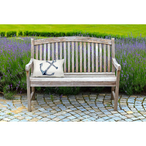 Trans Ocean Liora Manne Visions Ii Nautical Indoor/Outdoor Pillow - Handcrafted Artistry For Stylish Spaces White Polyester 7sb1s418402