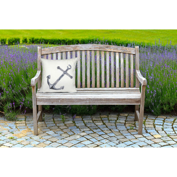 Trans Ocean Liora Manne Visions Ii Nautical Indoor/Outdoor Pillow - Handcrafted Artistry For Stylish Spaces White Polyester 7sb2s418402