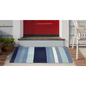 Trans Ocean Liora Manne Sorrento Indoor/Outdoor Handmade Area Rug - Vibrant Geometric Design For Any Space Blue Polyester,Acrylic Srn23630103