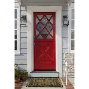 Trans Ocean Liora Manne Esencia Tribal Stripe Indoor/Outdoor Mat - Vibrant Southwestern Design For Any Space Green Polypropylene,Polyester Ecnr5805706