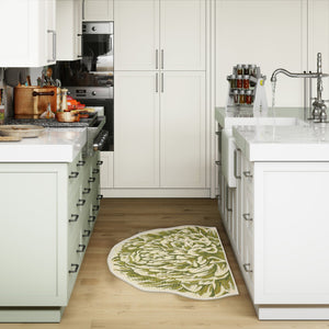 Trans Ocean Liora Manne Esencia Peony Indoor/Outdoor Non-slip Mat - Vibrant Floral Design For Any Space Green Polypropylene,Polyester Ecnh3962306