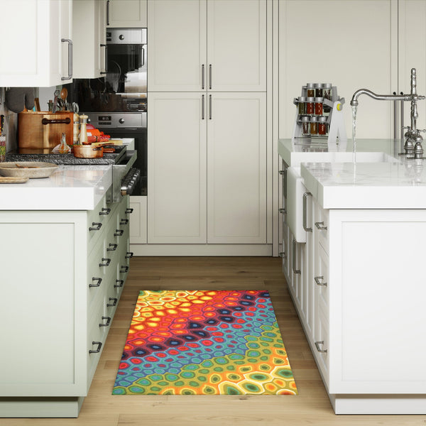 Trans Ocean Liora Manne Visions Iv Pop Swirl Area Rug - Handmade, Durable, Uv-stable For Indoor/Outdoor Use 2' X 3' Multi Polyester Vgh23412744