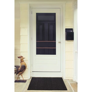 Trans Ocean Liora Manne Avalon Durable Indoor/Outdoor Area Rug With Elegant Texture For Casual Spaces Grey Polypropylene Avo23671048