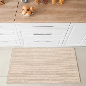 Trans Ocean Liora Manne Avalon Durable Indoor/Outdoor Area Rug With Elegant Texture For Casual Spaces Beige Polypropylene Avo23671002