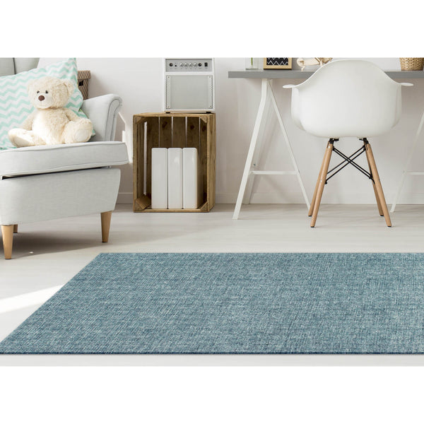 Trans Ocean Liora Manne Savannah Fantasy Indoor Hand Tufted Wool Area Rug - Soft, Textured Casual Accent Piece Blue Wool Pile Svh46950303