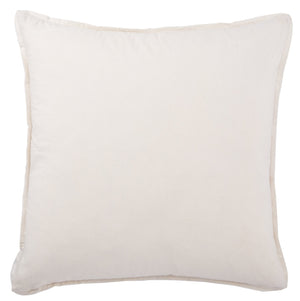 Jaipur Living Jaipur Living Hand-dyed Indigo Ticking Stripe Cotton Pillow Cover with Flange Trim PLC102217