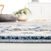 Safavieh Rosewood 102 Power Loomed TRADITIONAL Rug Ivory / Blue 5'-3" x 7'-6"