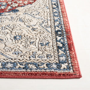 Safavieh Rosewood 104 Power Loomed TRADITIONAL Rug Ivory / Red ROW104A-9