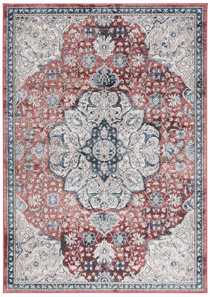 Safavieh Rosewood 104 Power Loomed TRADITIONAL Rug Ivory / Red ROW104A-9