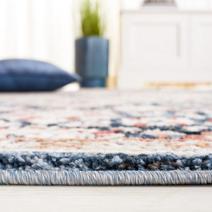 Safavieh Rosewood 104 Power Loomed TRADITIONAL Rug Ivory / Blue ROW104B-9