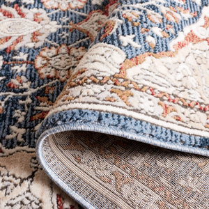 Safavieh Rosewood 104 Power Loomed TRADITIONAL Rug Ivory / Blue ROW104B-9