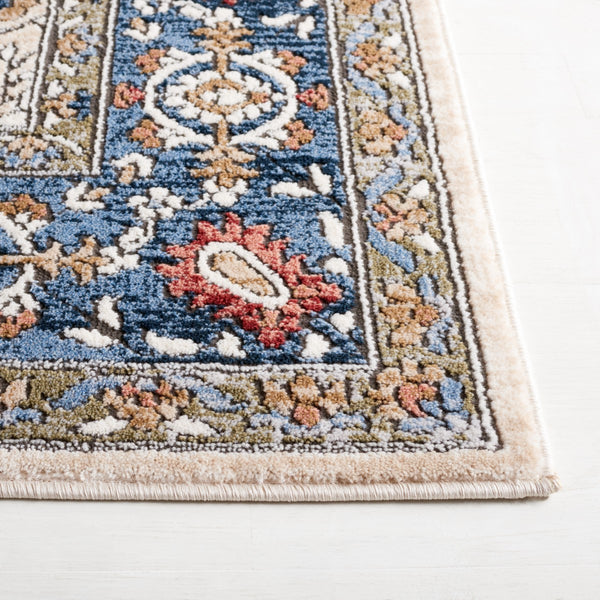 Safavieh Rosewood 106 Power Loomed TRADITIONAL Rug Ivory / Blue ROW106A-9