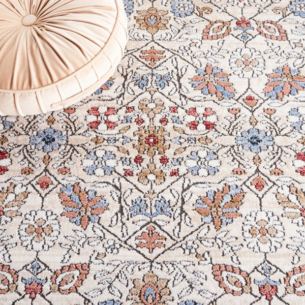 Safavieh Rosewood 106 Power Loomed TRADITIONAL Rug Ivory / Blue ROW106A-9