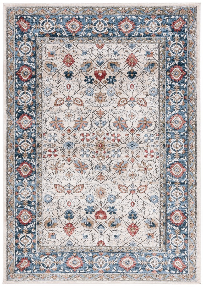 Safavieh Rosewood 106 Power Loomed TRADITIONAL Rug Ivory / Blue ROW106A-9