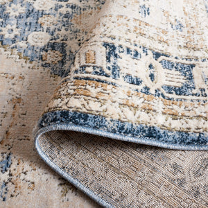 Safavieh Rosewood 108 Power Loomed TRADITIONAL Rug Ivory / Blue ROW108A-9