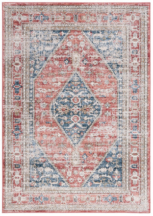 Safavieh Rosewood 108 Power Loomed TRADITIONAL Rug Blue / Red ROW108J-9