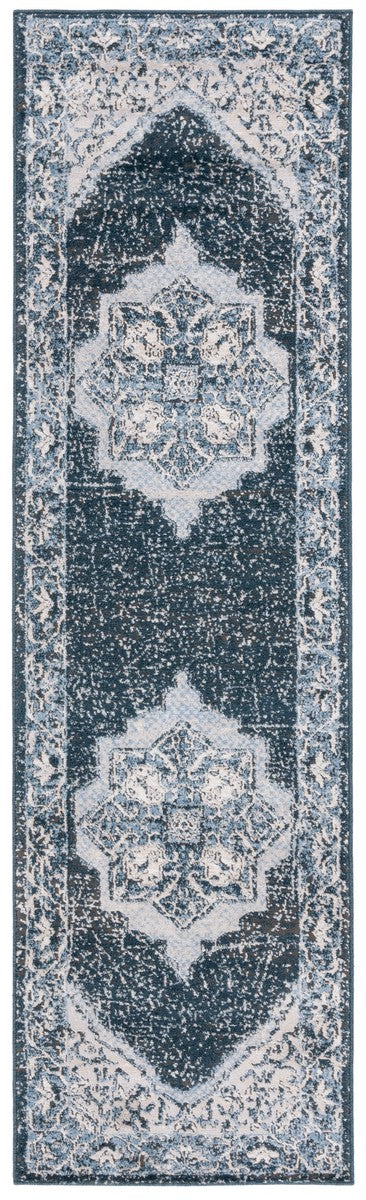 Safavieh Rosewood 110 Power Loomed TRADITIONAL Rug Ivory / Blue ROW110B-9
