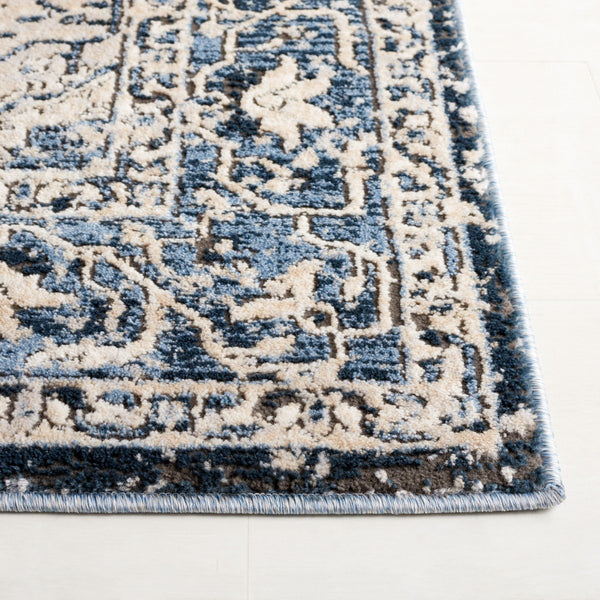 Safavieh Rosewood 110 Power Loomed TRADITIONAL Rug Ivory / Blue ROW110B-9