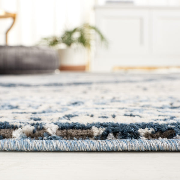 Safavieh Rosewood 110 Power Loomed TRADITIONAL Rug Ivory / Blue ROW110B-9