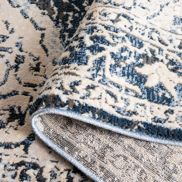 Safavieh Rosewood 110 Power Loomed TRADITIONAL Rug Ivory / Blue ROW110B-9