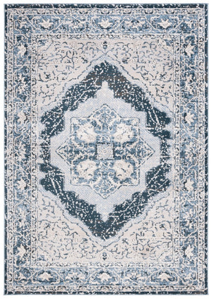 Safavieh Rosewood 110 Power Loomed TRADITIONAL Rug Ivory / Blue ROW110B-9