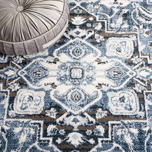 Safavieh Rosewood 112 Power Loomed TRADITIONAL Rug Ivory / Blue ROW112A-9