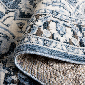 Safavieh Rosewood 112 Power Loomed TRADITIONAL Rug Ivory / Blue ROW112A-9