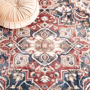 Safavieh Rosewood 112 Power Loomed TRADITIONAL Rug Ivory / Red ROW112B-9