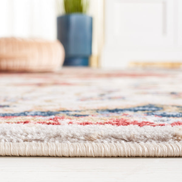 Safavieh Rosewood 114 Power Loomed TRADITIONAL Rug Ivory / Red ROW114A-9