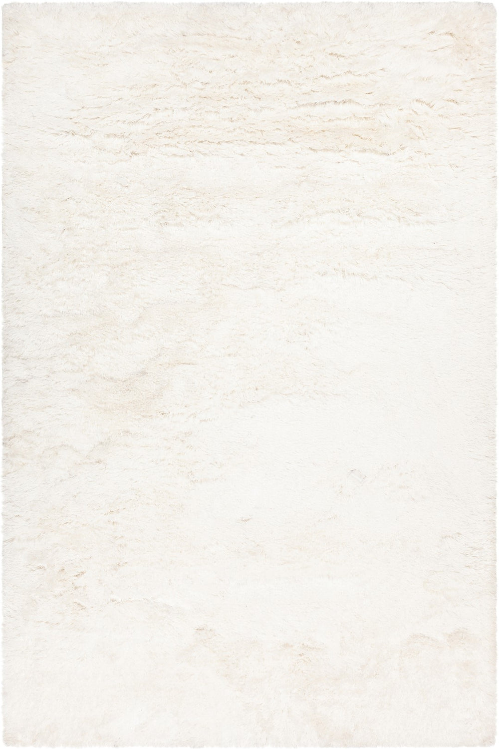 Chandra Rugs Hand-woven Contemporary Shag Rug - Luxurious, Textured, Handmade Oasis For Modern Living Spaces White Polyester Rox47601-576