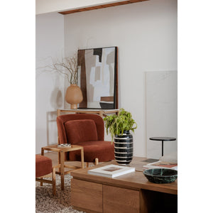 Moe's Home Alfie Tv Table - Solid Oak Design With Spacious Drawers And Open Storage For Your Entertainment Needs Natural Solid Oak,Drawer Bottom In Oak Veneer Rp-1018-24