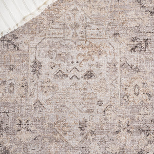 Safavieh Republica Elegant 8x10 Ft Area Rug - Luxurious Grey And Beige Power-loomed Design For Every Room Grey ,Beige 80% Polyester,20% Cotton Rpu450f-8