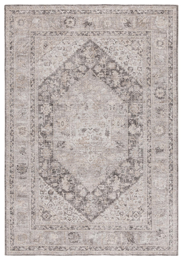 Safavieh Republica Elegant 8x10 Ft Area Rug - Luxurious Grey And Beige Power-loomed Design For Every Room Grey ,Beige 80% Polyester,20% Cotton Rpu450f-8