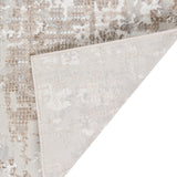 Dalyn Rugs Rhodes RR3 Power Woven 60% Polyester/40% Polypropylene Transitional Rug Taupe 9' x 13' RR3TP9X13