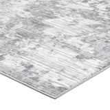 Dalyn Rugs Rhodes RR4 Power Woven 60% Polyester/40% Polypropylene Transitional Rug Gray 9' x 13' RR4GY9X13