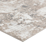 Dalyn Rugs Rhodes RR4 Power Woven 60% Polyester/40% Polypropylene Transitional Rug Taupe 9' x 13' RR4TP9X13