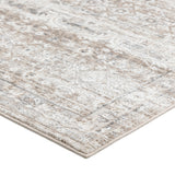 Dalyn Rugs Rhodes RR7 Power Woven 60% Polyester/40% Polypropylene Transitional Rug Taupe 9' x 13' RR7TP9X13