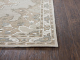 Rizzy Resonant RS931A Hand Tufted Transitional Wool Rug Tan/Dk.Tan 9' x 12'