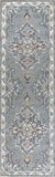 Rizzy Resonant RS933A Hand Tufted Transitional Wool Rug Gray/Beige 2'6" x 8'