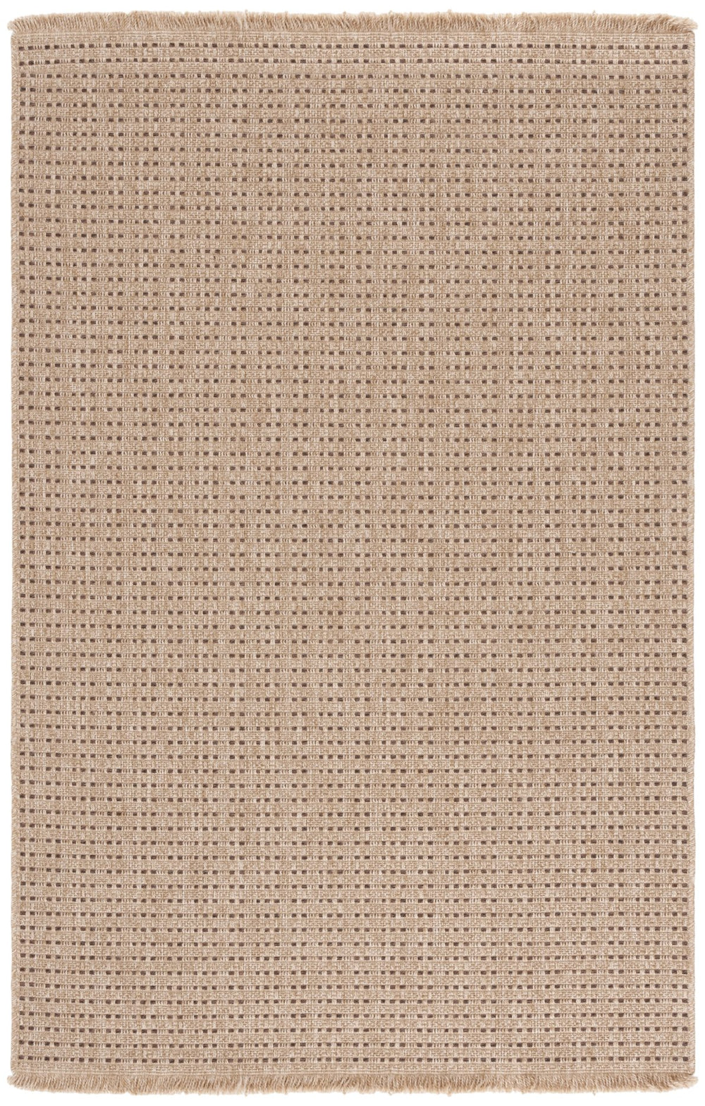 Safavieh Retreat Versatile Area Rug - Durable, Soft, And Stylish Addition For Indoor And Outdoor Spaces Natural ,Brown 87% Polypropylene,13% Polyester Rte252b-5