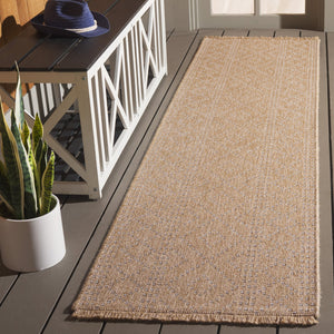 Safavieh Retreat Stylish Turkish Area Rug For Indoor & Outdoor Use - Soft, Durable, Versatile Decor Choice Natural ,Ivory 87% Polypropylene,13% Polyester Rte254b-9