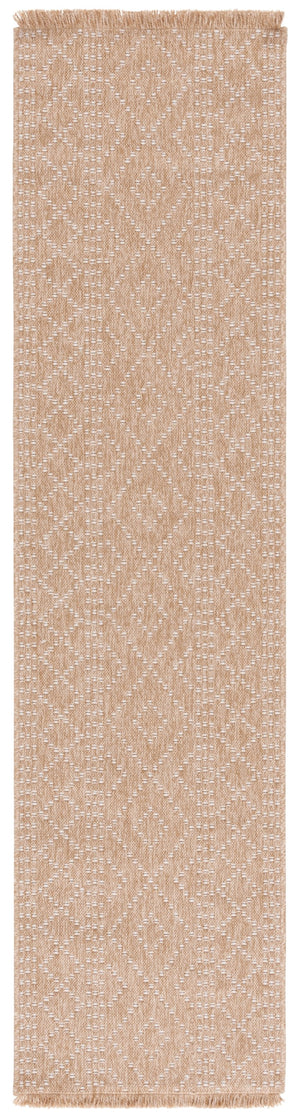 Safavieh Retreat Stylish Turkish Area Rug For Indoor & Outdoor Use - Soft, Durable, Versatile Decor Choice Natural ,Ivory 87% Polypropylene,13% Polyester Rte254b-9