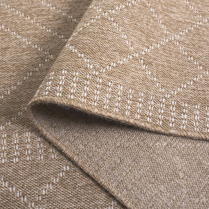 Safavieh Retreat Stylish Turkish Area Rug For Indoor & Outdoor Use - Soft, Durable, Versatile Decor Choice Natural ,Ivory 87% Polypropylene,13% Polyester Rte254b-9