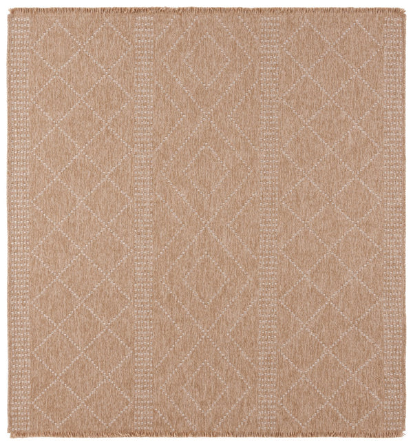 Safavieh Retreat Stylish Turkish Area Rug For Indoor & Outdoor Use - Soft, Durable, Versatile Decor Choice Natural ,Ivory 87% Polypropylene,13% Polyester Rte254b-9