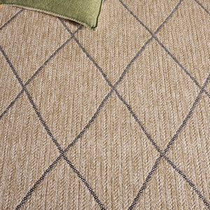 Safavieh Retreat Luxurious Indoor Outdoor Area Rug - Elegant Natural And Black Design For Any Space Natural ,Black 87% Polypropylene,13% Polyester Rte256b-7r