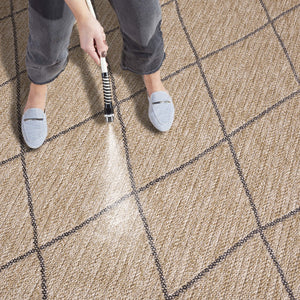 Safavieh Retreat Luxurious Indoor Outdoor Area Rug - Elegant Natural And Black Design For Any Space Natural ,Black 87% Polypropylene,13% Polyester Rte256b-7r